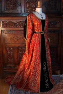 Damenkost�m der italienischen Fr�hrenaissance 